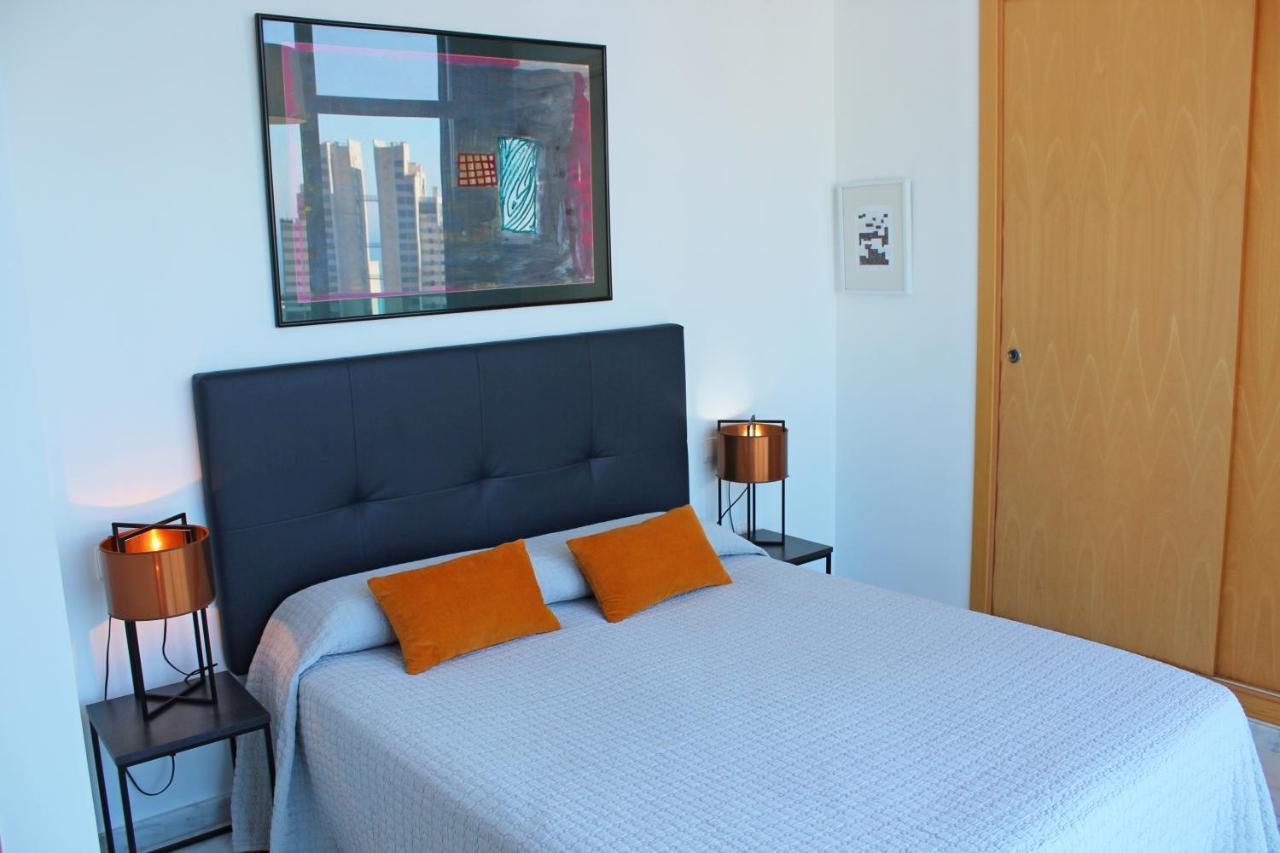 Skyline 20 Apartamento De Lujo Con Terraza Privada Y Vistas Al Mar ベニドルム エクステリア 写真