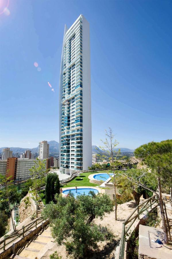 Skyline 20 Apartamento De Lujo Con Terraza Privada Y Vistas Al Mar ベニドルム エクステリア 写真