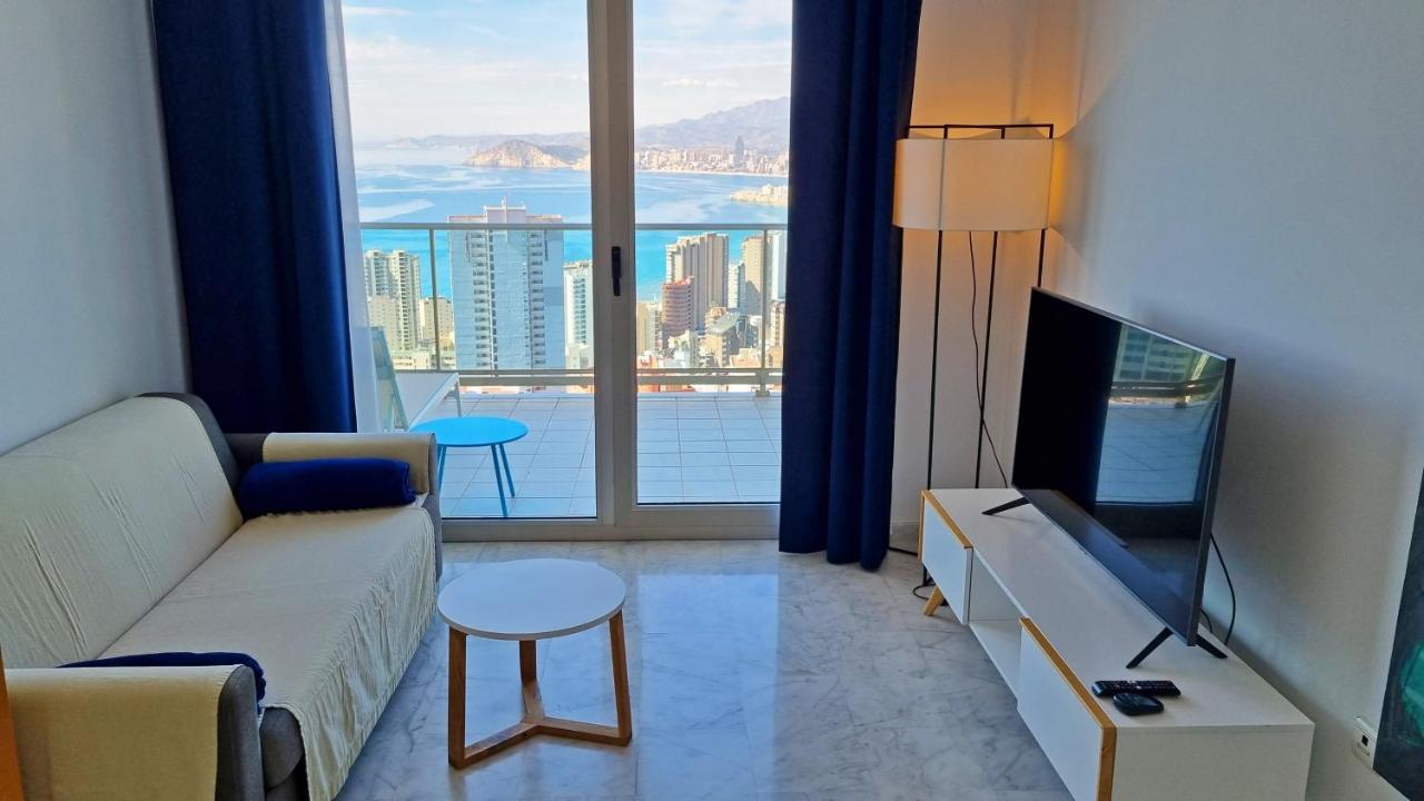 Skyline 20 Apartamento De Lujo Con Terraza Privada Y Vistas Al Mar ベニドルム エクステリア 写真